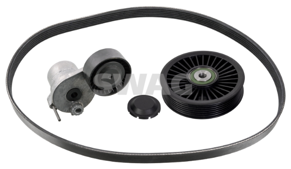 Ozubený klinový remeň - Sada SWAG